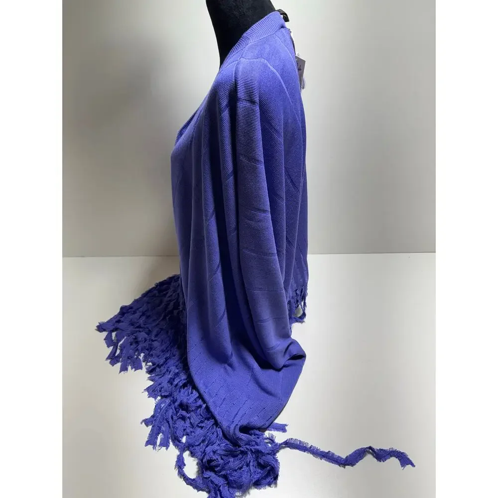 Patti LaBelle Women’s Silk Blend Spring Easter Knit Cape Lavender New One Size
